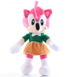 Sonic plüss - Amy Rose rózsaszín 28 cm-es ( új )