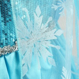 Jelmez - Jégvarázs Elza jelmez Elsa hercegnő ruhája - Frozen ( új )