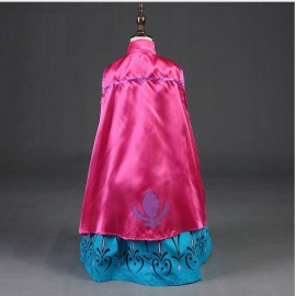 Jelmez - Jégvarázs Elza koronázási ruhája Elsa jelmez palásttal ( új )