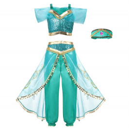 Jelmez - Jázmin hercegnő ruha többféle méretben Jázmin jelmez ( új )