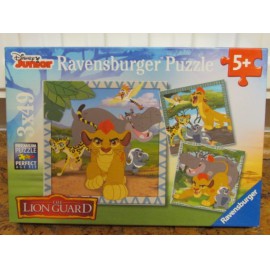 Az oroszlánkirály puzzle 3x49 db-os Ravensburger puzzle, Az oroszlán őrség puzzle 