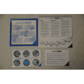 Ravensburger Színes óceán puzzle, 3D-s halas puzzle ball, 108 db-os óceánvilág gömb puzzle ( használt )