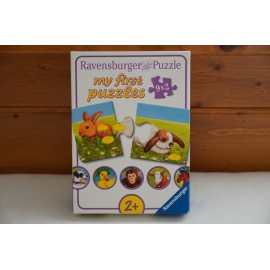 Ravensburger - My first puzzle - első kirakóm Állatok - 9x2 db ( használt )