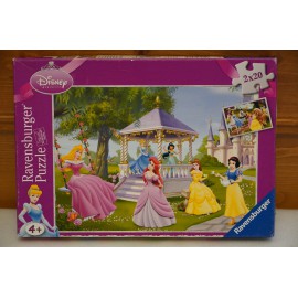 Disney Princess puzzle 2 x 20 db Ravensburger puzzle - Disney hercegnők puzzle ( használt )