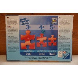  Lovas puzzle - Ravensburger 08011 - Kedves lovak - 3 x 49 db ( Új )