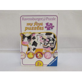 Ravensburger - My first puzzle - első kirakóm Állatok és kicsinyeik - ( használt )