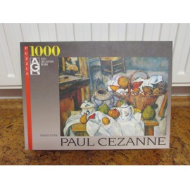 Cezanne Paul Csendélet puzzle - ritkaság nuova arti grafiche Cézann 1000 db ( Új )