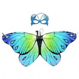 Jelmez - Pillangó jelmez, pillangó szárnyak, lepke jelmez több színben szemmaszkkal ( új )