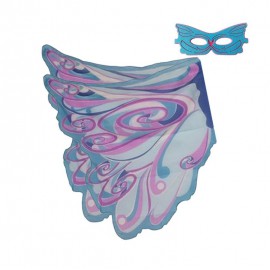 Jelmez - Pillangó jelmez, pillangó szárnyak, lepke jelmez kétféle színben szemmaszkkal ( új )