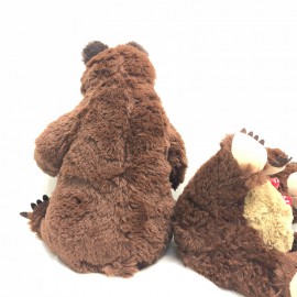 Mása és a medve - Medve plüss 25 cm ( új )