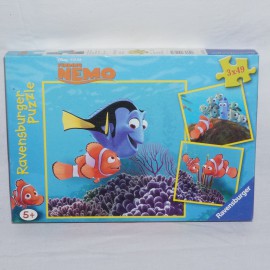 Némó nyomában puzzle 3x49 db Ravensburger puzzle - Disney-Pixar