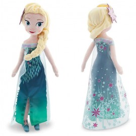 Jégvarázs plüss Elza hercegnő tavaszi ruhában Elsa baba 50 cm ( új )