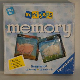 Ministeps - Memory farm - Textil memória játék Ravensburger ( használt )
