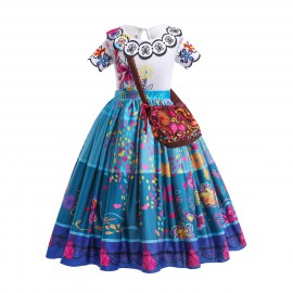 Jelmez - Mirabel jelmez fűzős táskával - Disney Encanto jelmez ( új )